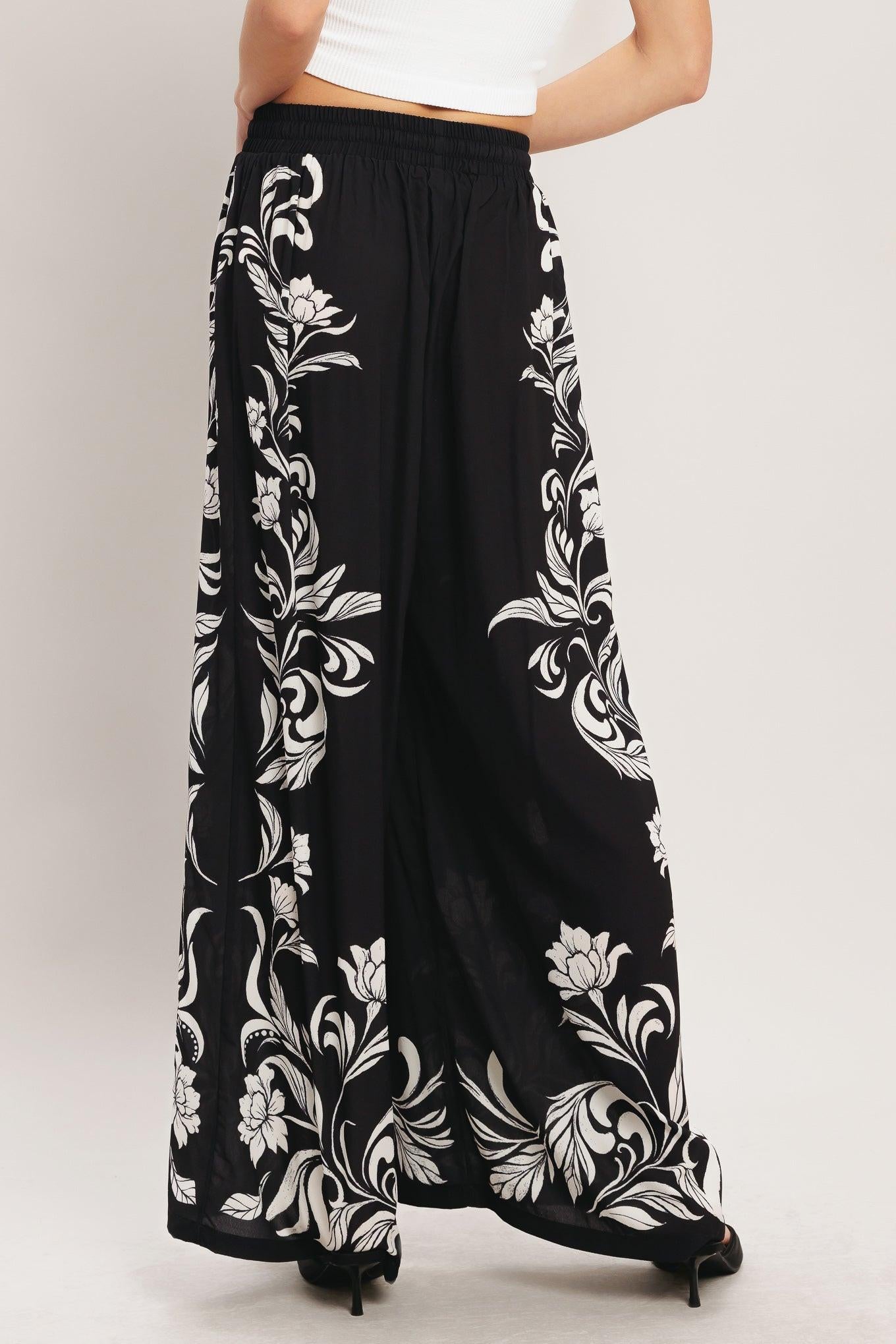 Flying Tomato - Black Riviera Woven Pants
