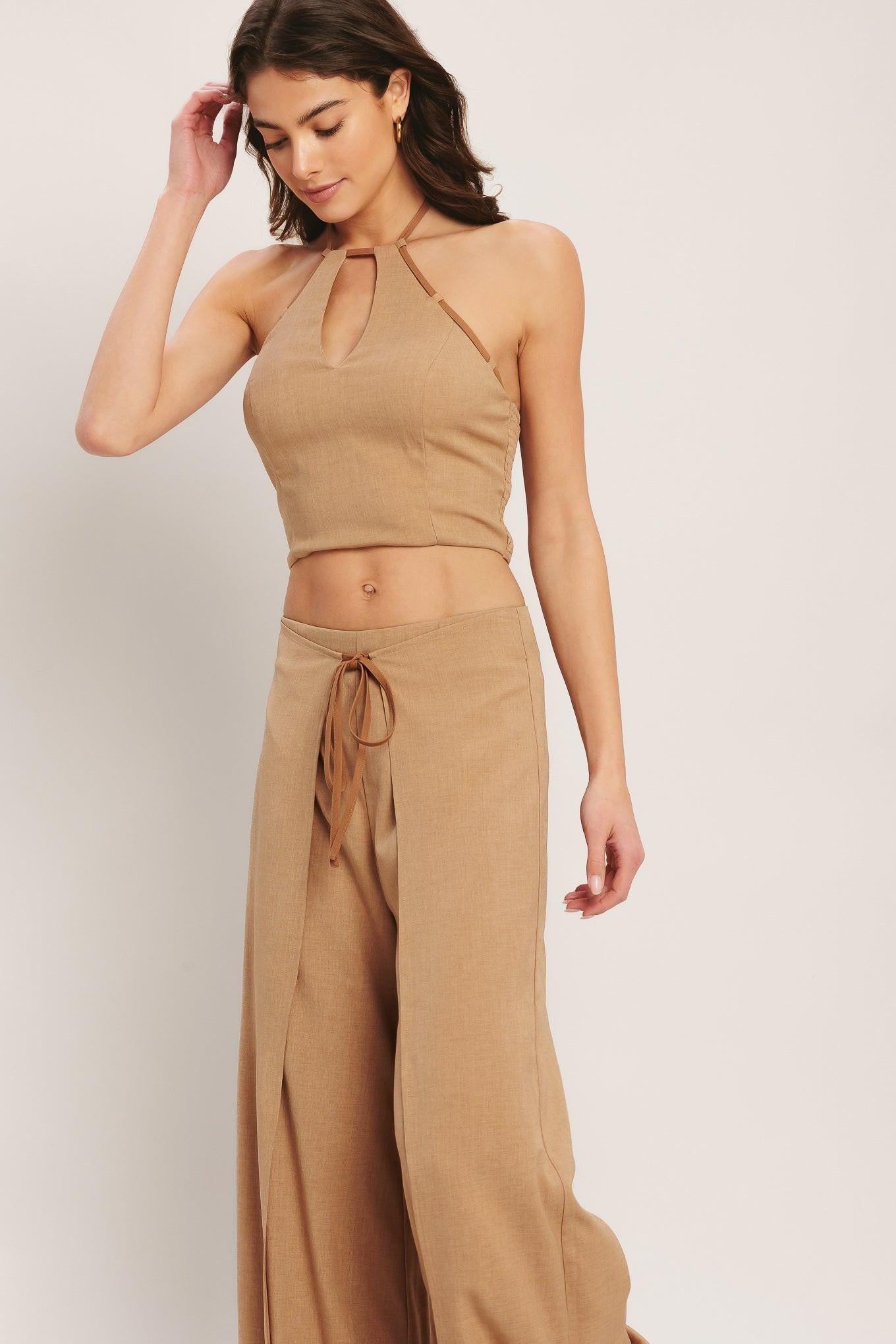 Flying Tomato - Caramel Coast Woven Pants