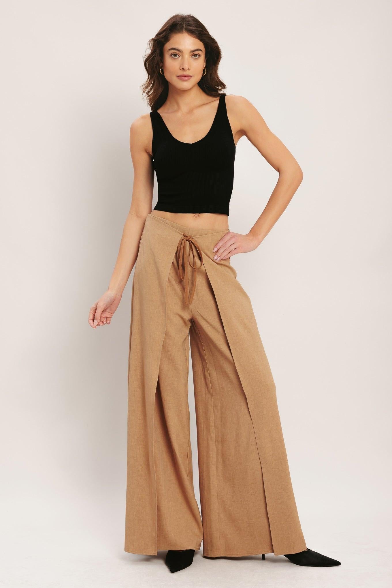Flying Tomato - Caramel Coast Woven Pants