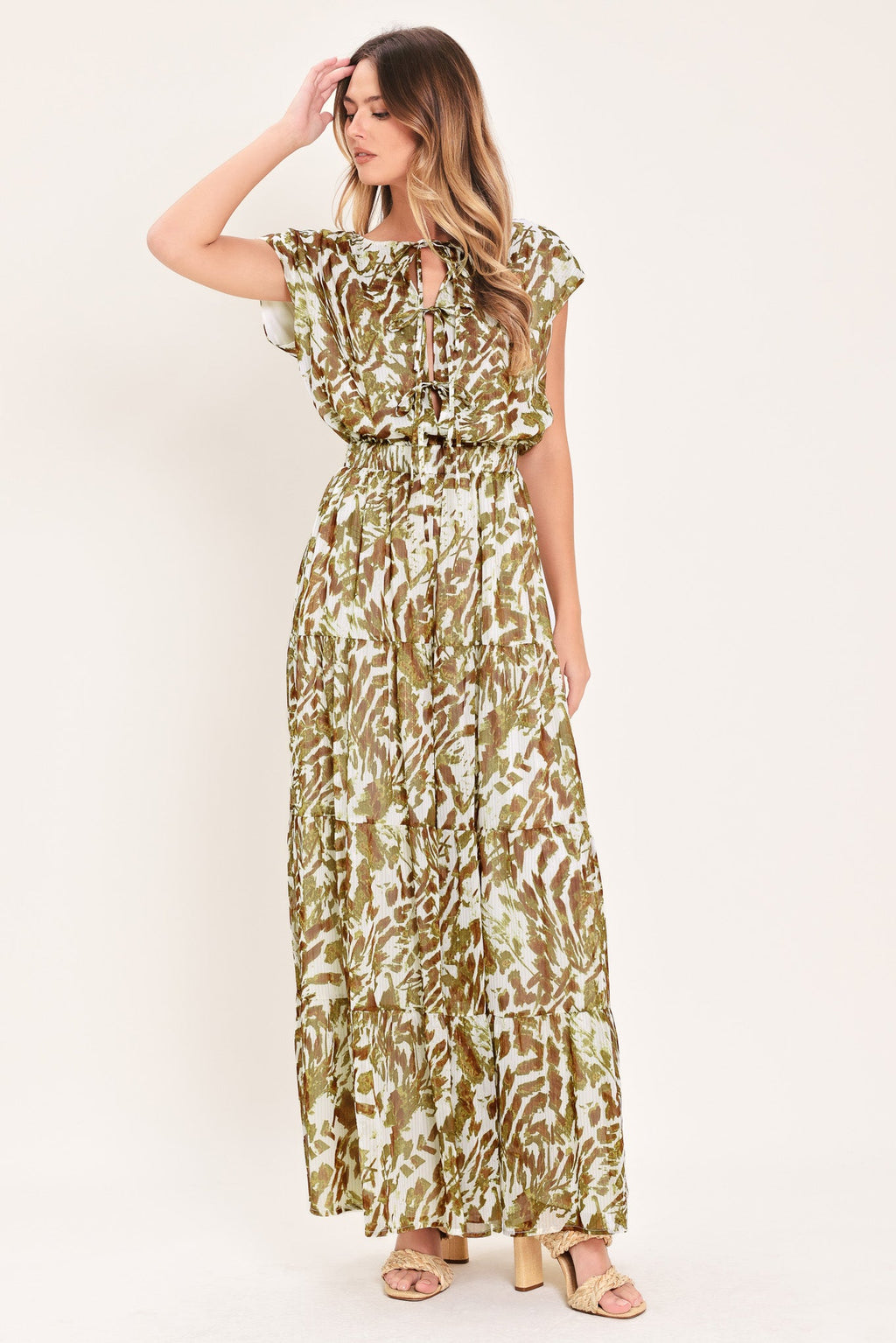 Flying Tomato - Golden Grove Woven Jumpsuit
