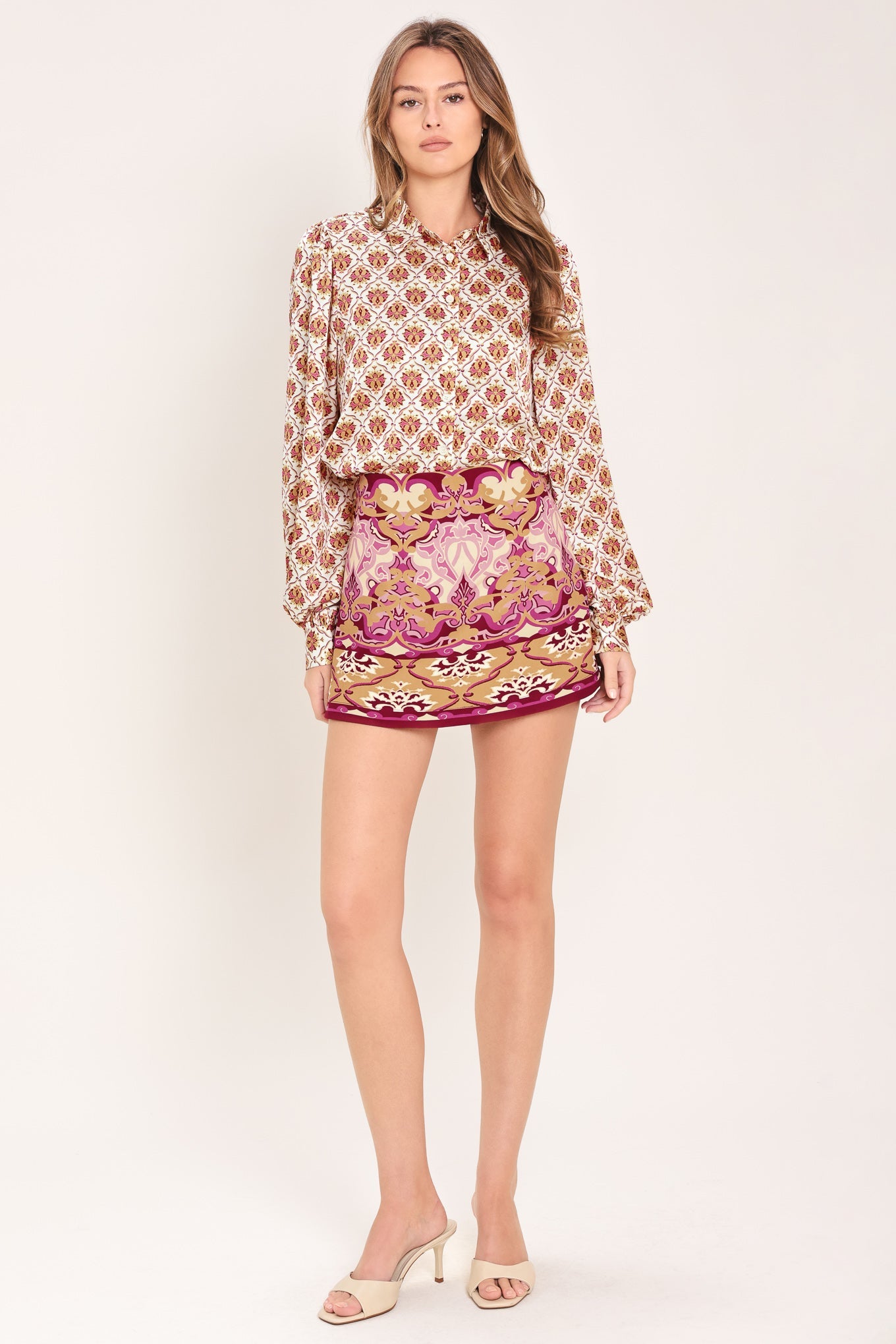 Flying Tomato Moroccan Muse Woven Top