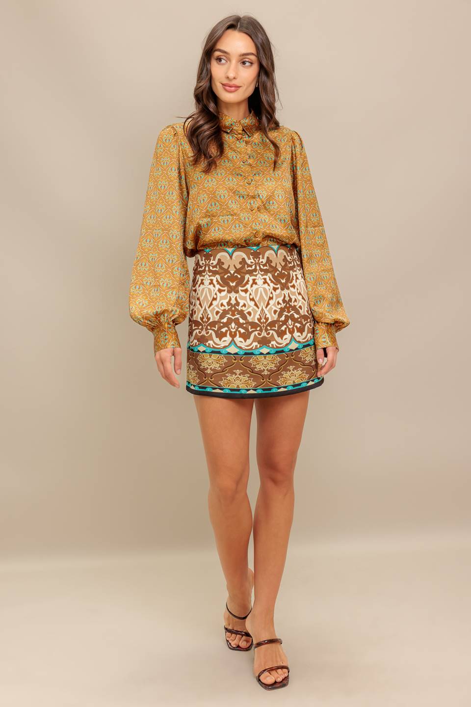 Flying Tomato Moroccan Muse Woven Top