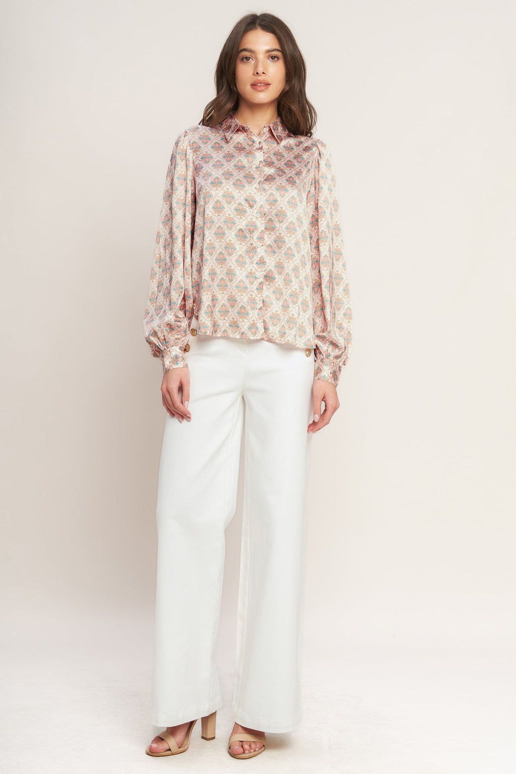 Flying Tomato Moroccan Muse Woven Top