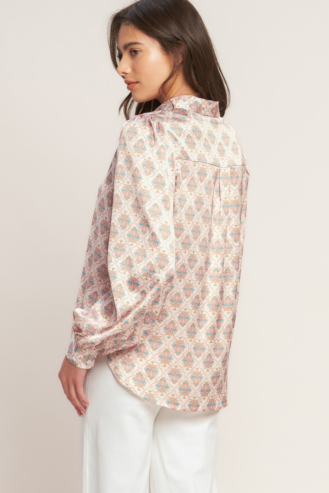 Flying Tomato Moroccan Muse Woven Top