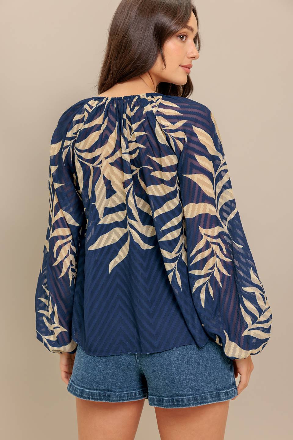 Flying Tomato Warm Breeze Woven Top
