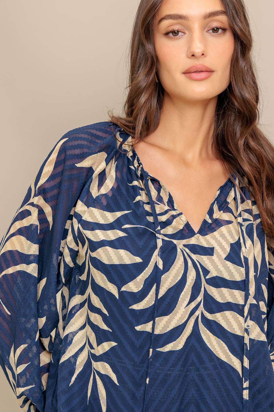 Flying Tomato Warm Breeze Woven Top