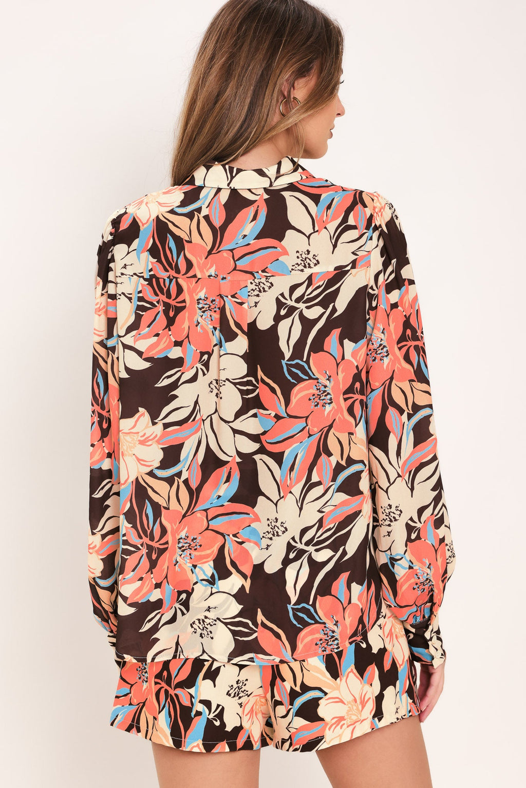 Flying Tomato Vacation Muse Woven Top
