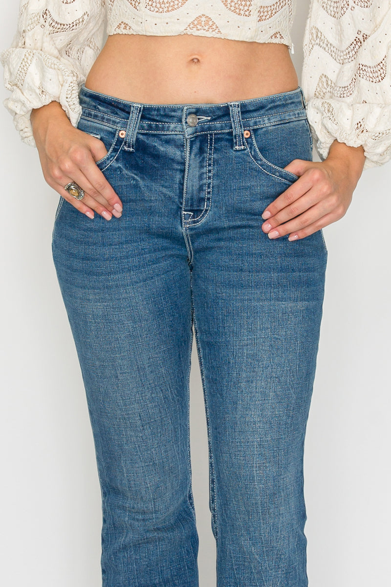 Artemis Vintage | TUMMY CONTROL HIGH RISE SLIM FLARE JEANS  *Signature*