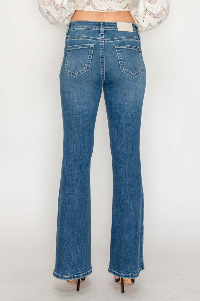 Artemis Vintage | TUMMY CONTROL HIGH RISE SLIM FLARE JEANS  *Signature*