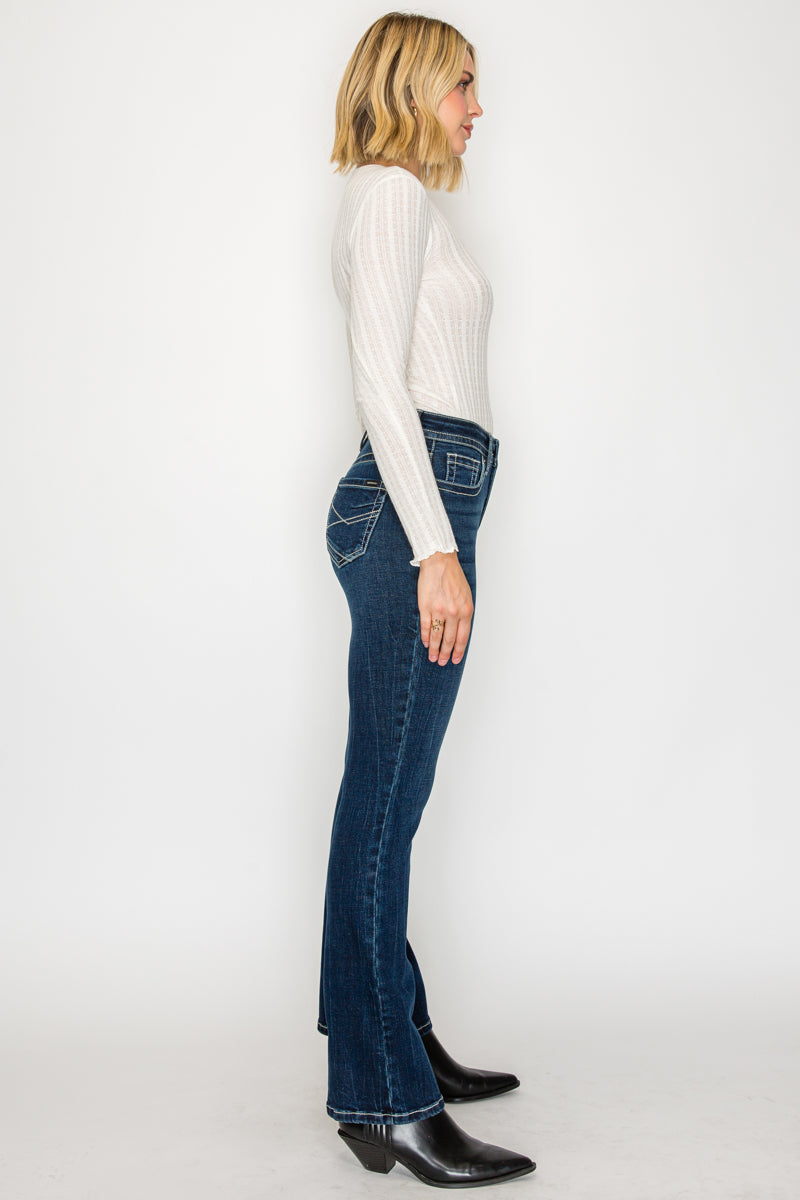 Artemis Vintage | TUMMY CONTROL HIGH RISE SLIM FLARE JEANS  *Signature*