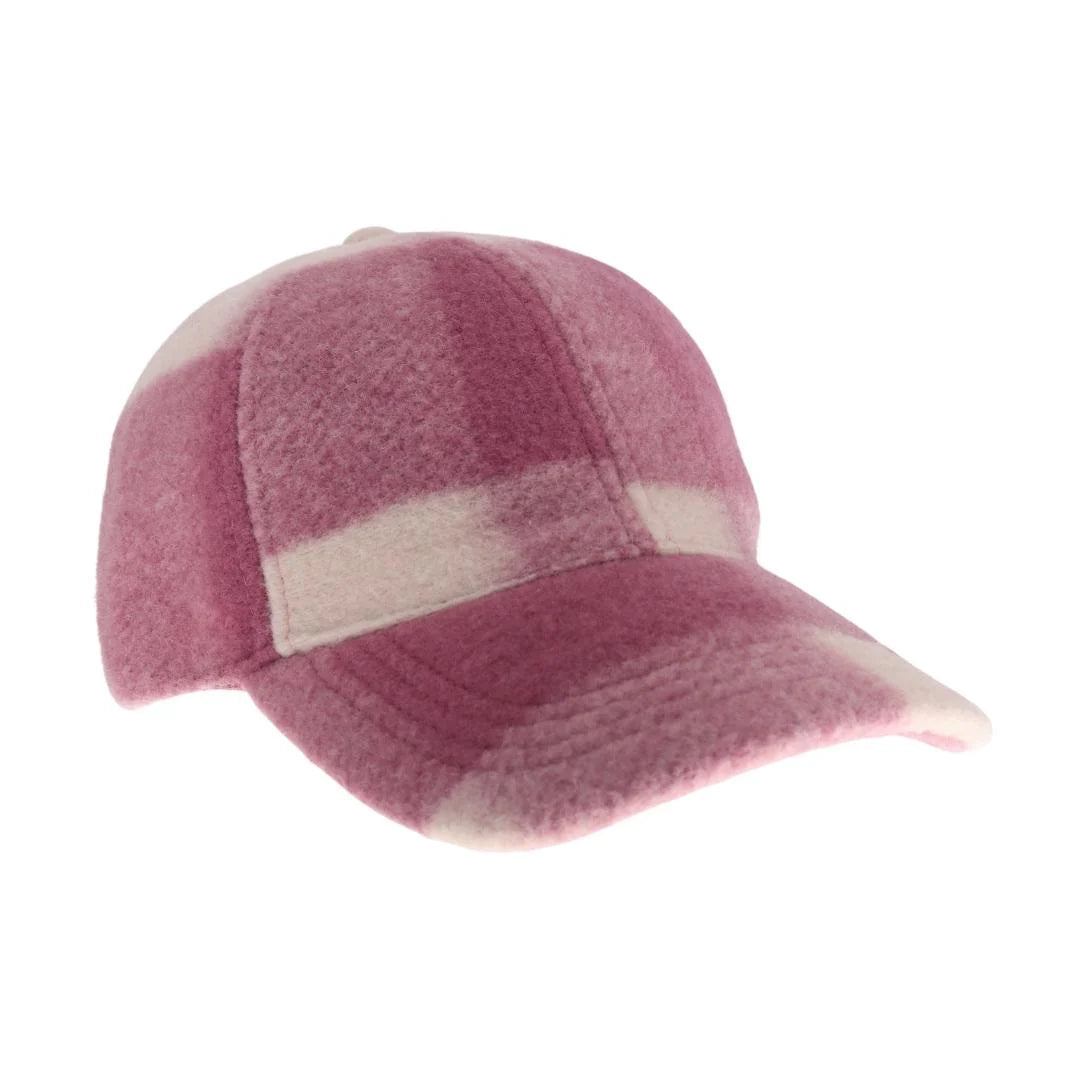 Plaid C.C Sherpa Ball Cap
